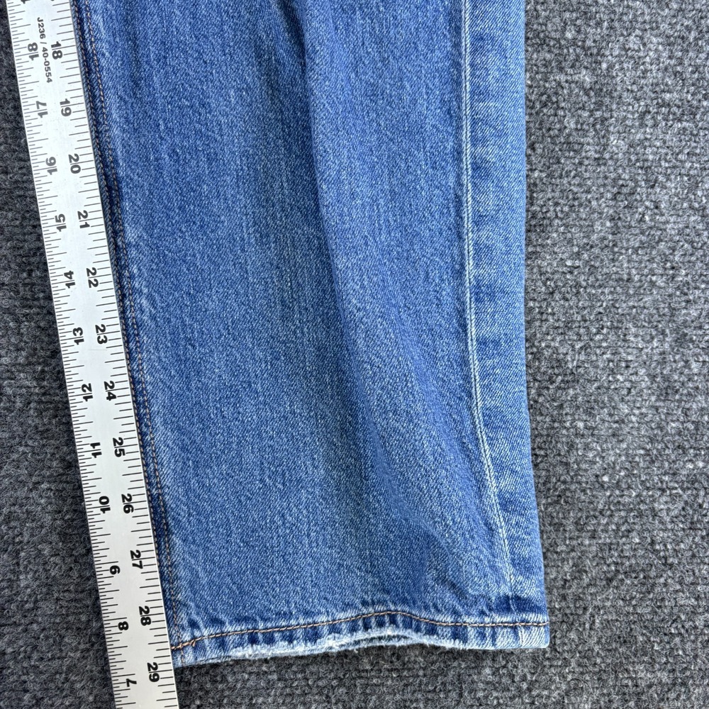 American Eagle Outfitters Strigid Jeans Women 29x29 Blue Denim Cotton Distressed - Picture 3 of 13